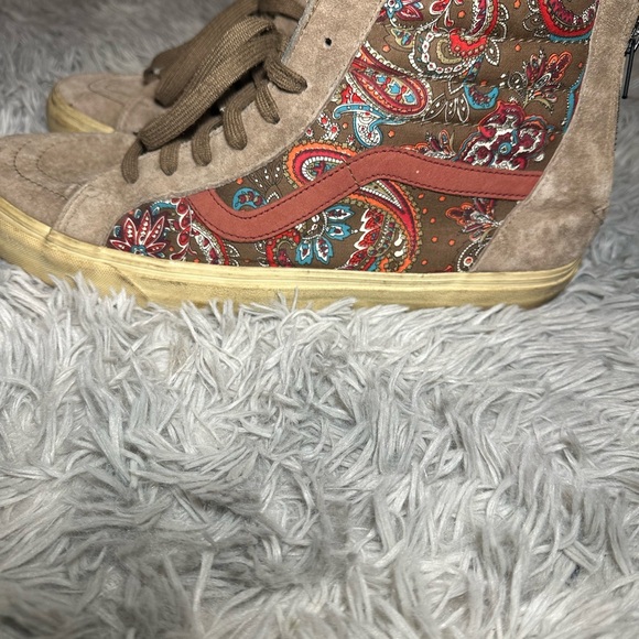 *Rare* Vans Sk8 Hi Top Paisley Print - Picture 10 of 10